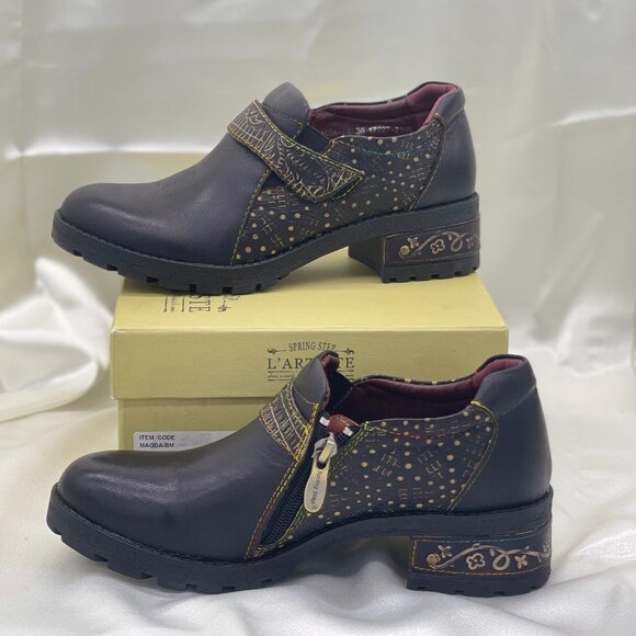 Spring Step L'Artiste Women's Magda Black Bootie - Picture 2 of 6